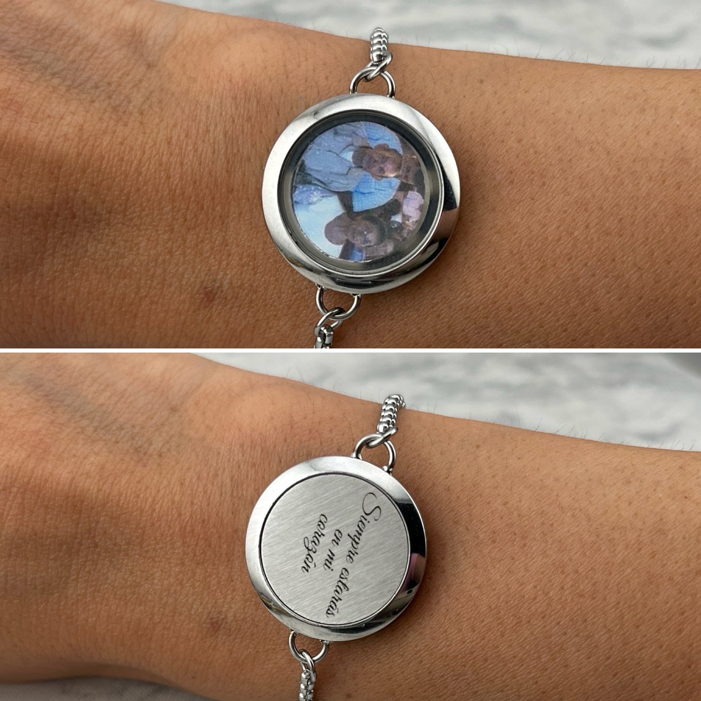 Pulsera ventana con foto