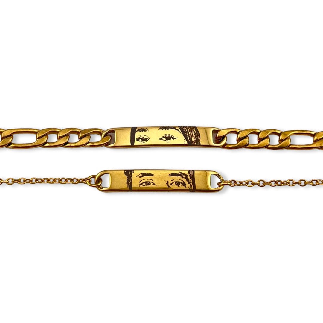 Pulseras de pareja con foto