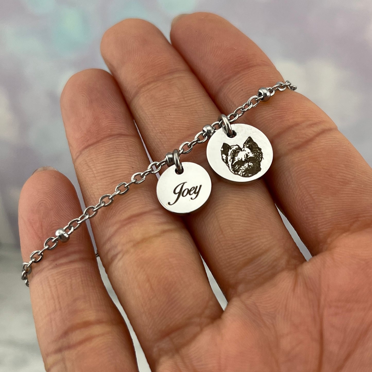 Pulsera dijes con foto