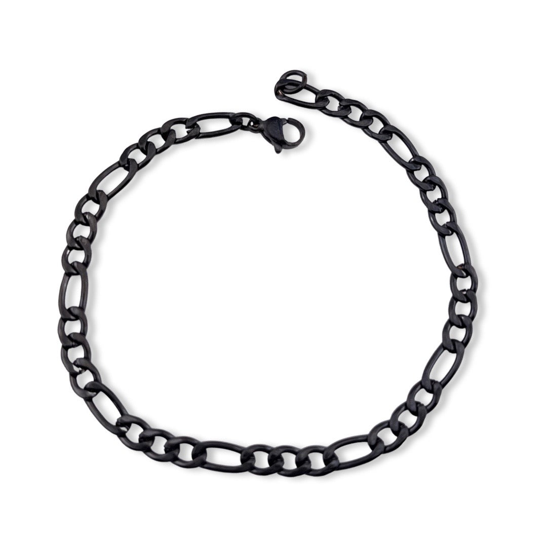 Pulsera unisex de cadena figaro
