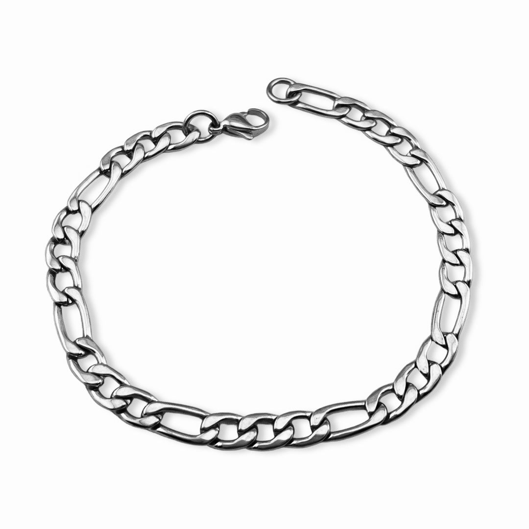 Pulsera unisex de cadena figaro