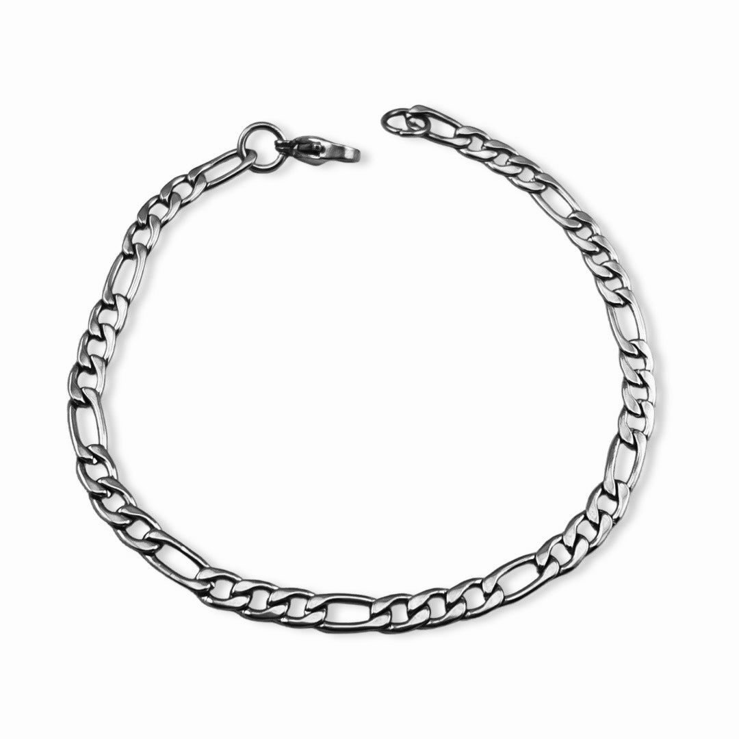 Pulsera unisex de cadena figaro