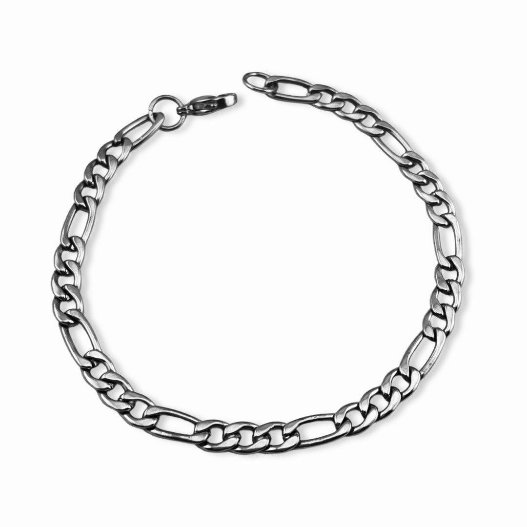 Pulsera unisex de cadena figaro