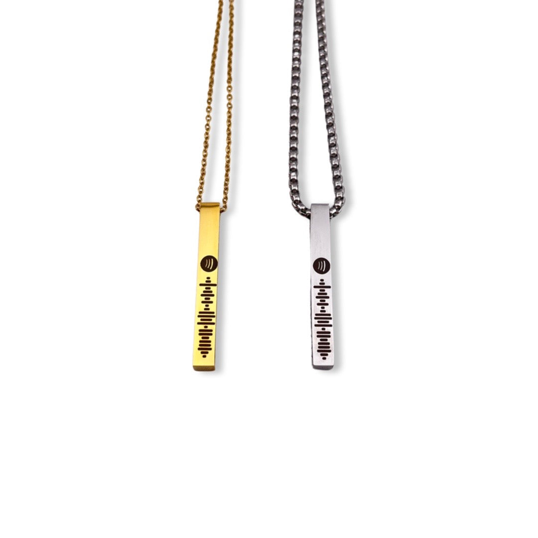 Collares de parejas barra 3D