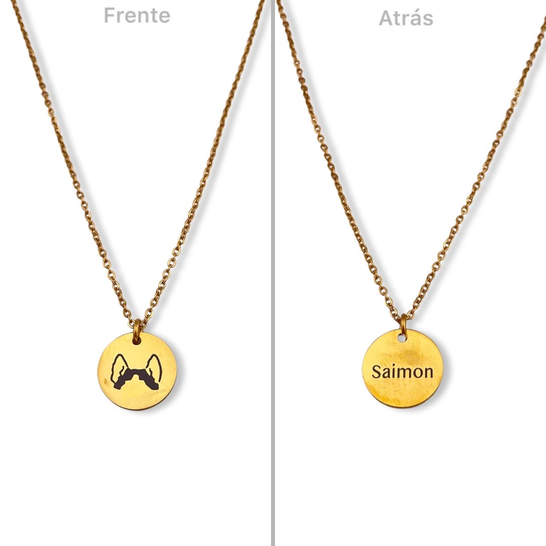 Collar Saimon y orejas de perrito