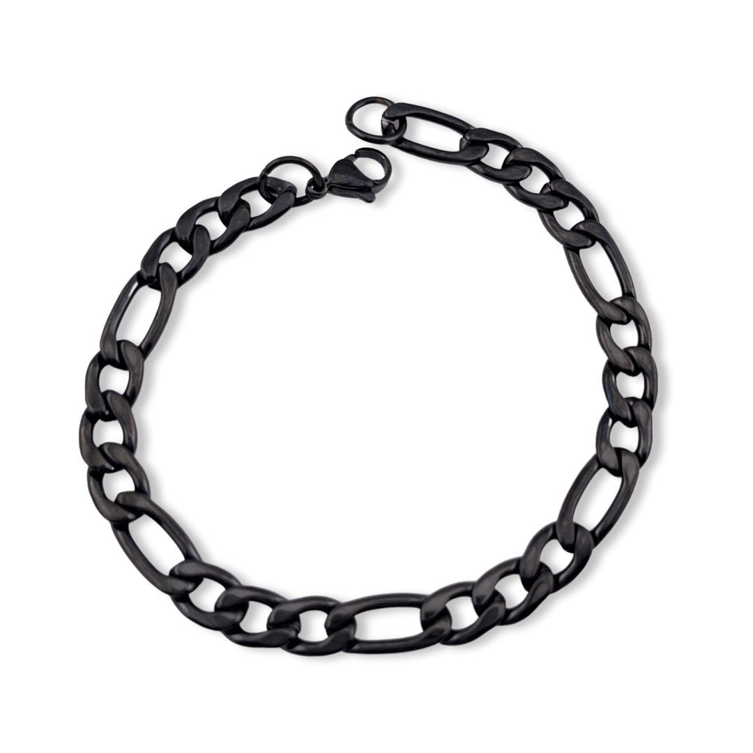 Pulsera unisex de cadena figaro