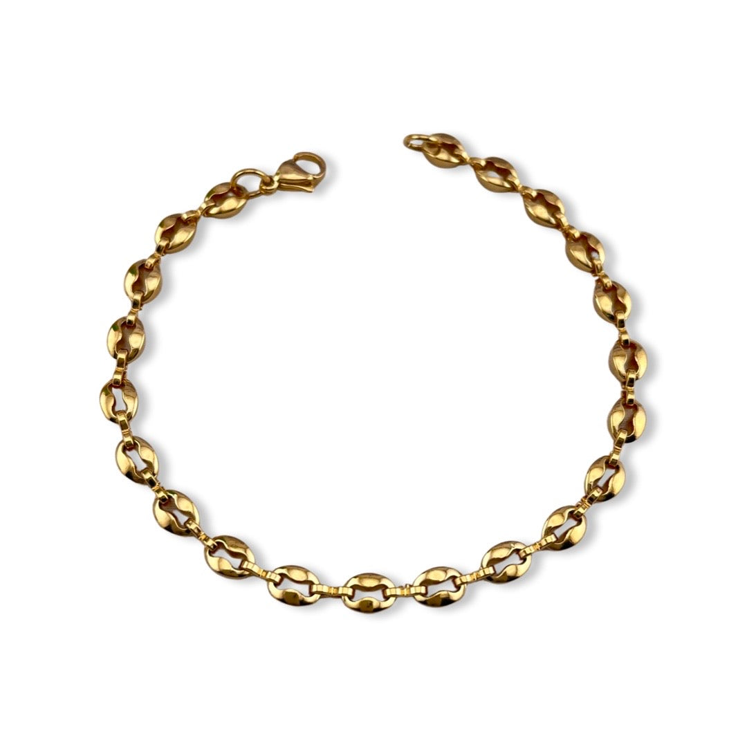 Pulsera unisex de cadena barco