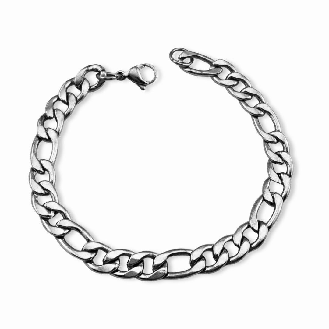 Pulsera unisex de cadena figaro