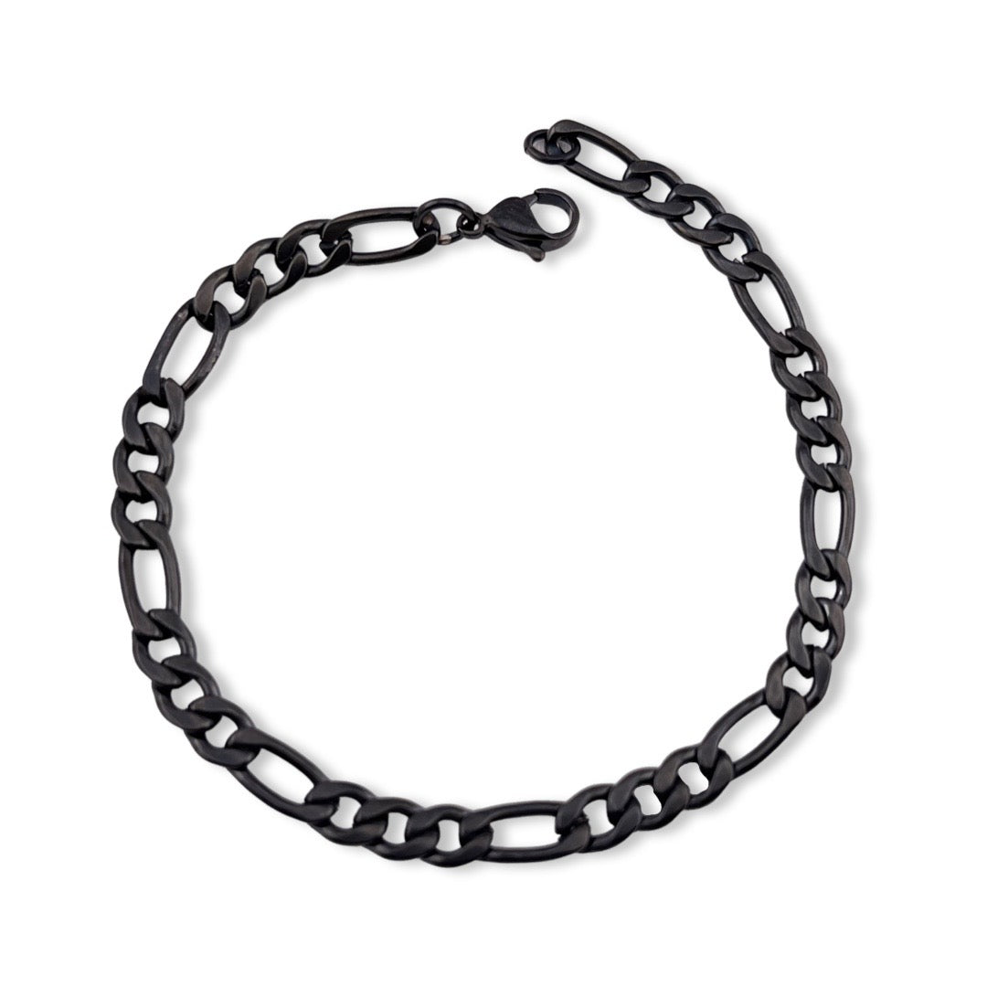Pulsera unisex de cadena figaro