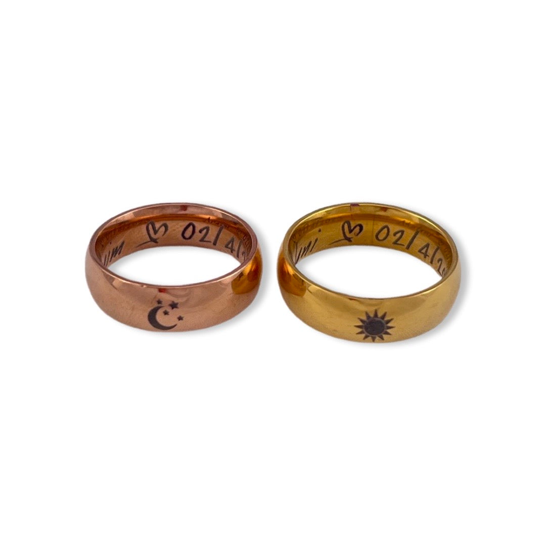 Anillos de promesa 🌞 & 🌛
