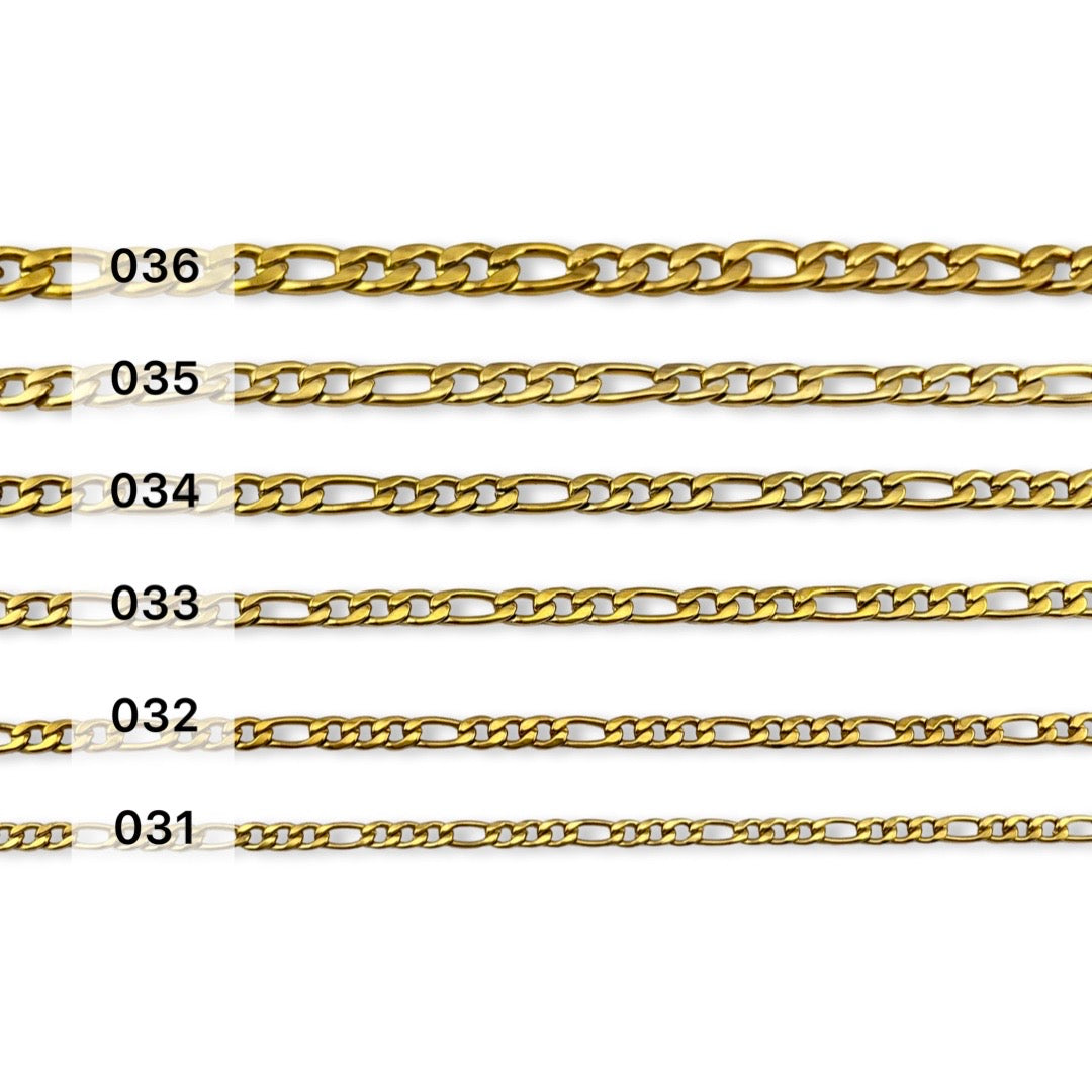 Pulsera unisex de cadena figaro