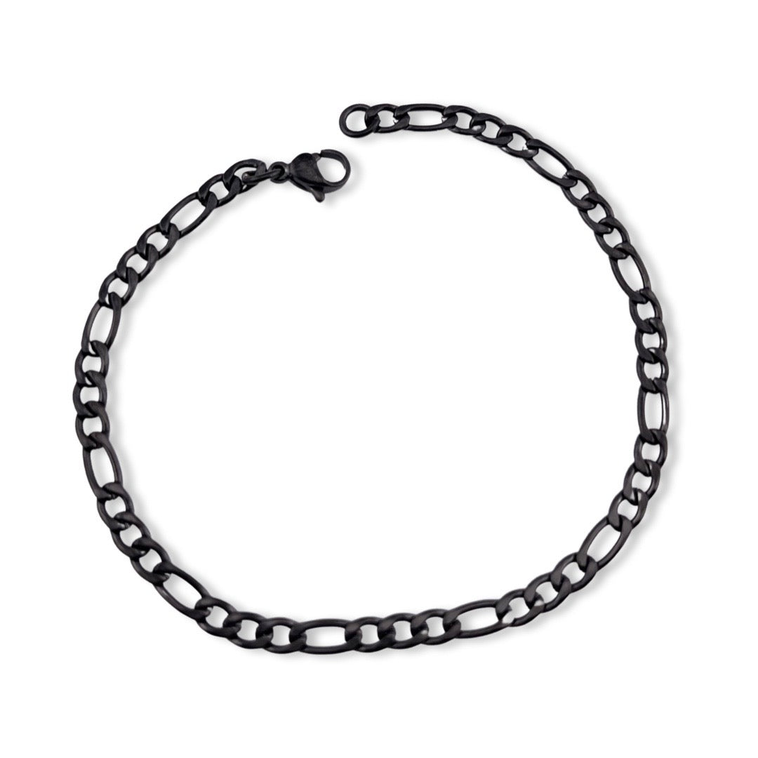 Pulsera unisex de cadena figaro