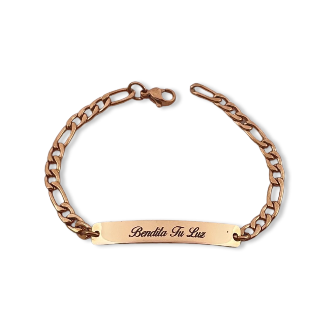 Pulsera de barra Bendita tu luz