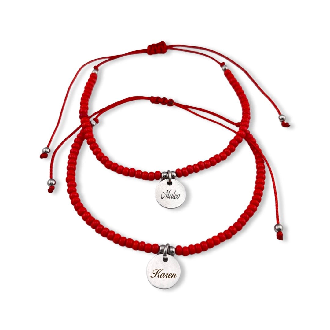 Pulseras de parejas de acero inoxidable de shakira