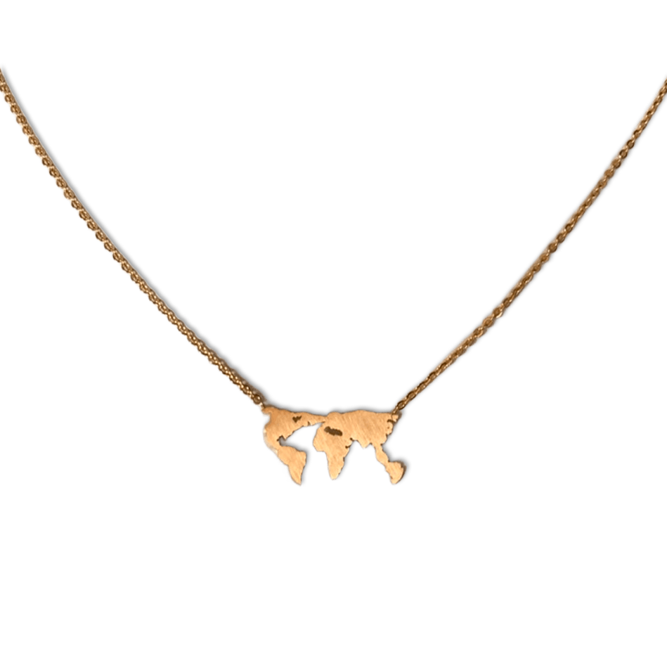 Collares delicados de mundo