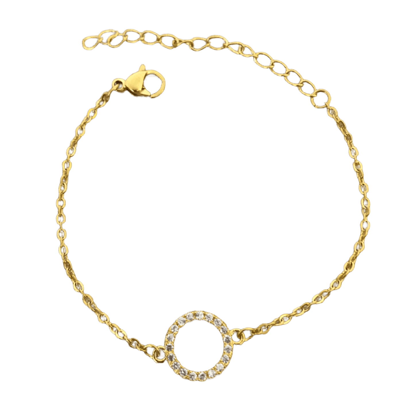 Pulseras delicadas de figuras con zirconias