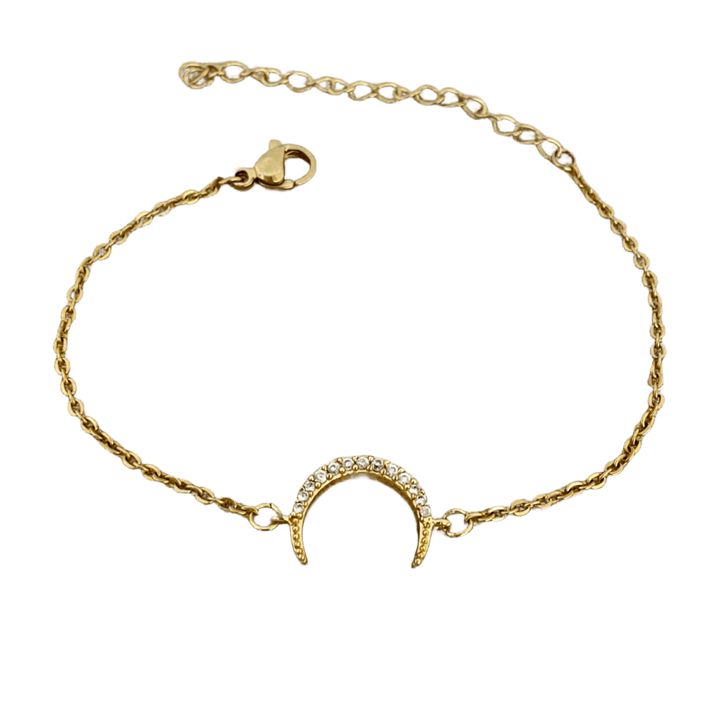 Pulseras delicadas de figuras con zirconias