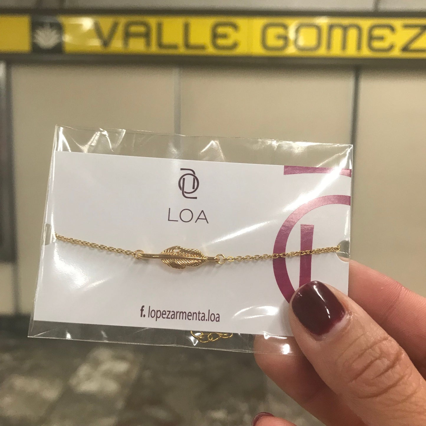 Entrega en el metro CDMX