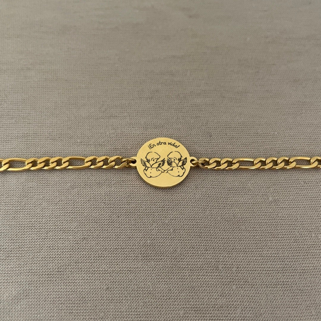 Pulsera de angelitos personalizada