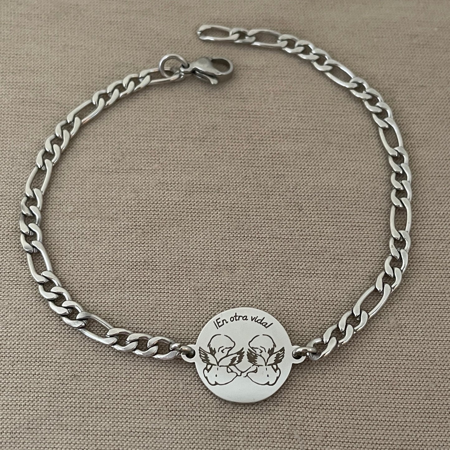 Pulsera de angelitos personalizada