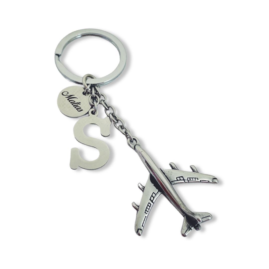 Llavero personalizado avión