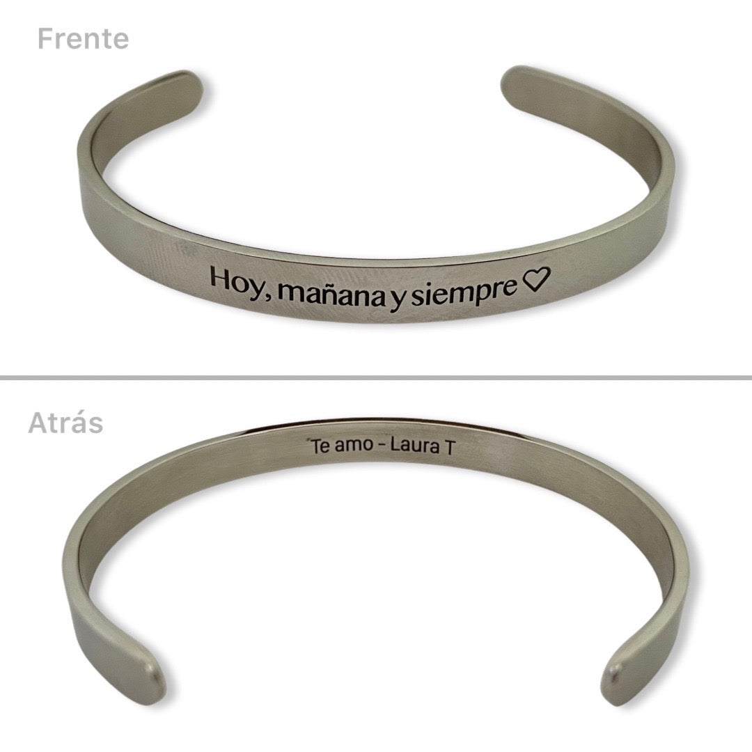 Brazalete rígido personalizado
