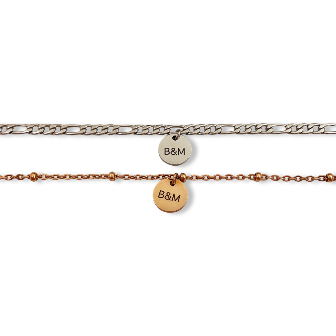Pulseras de parejas B&M
