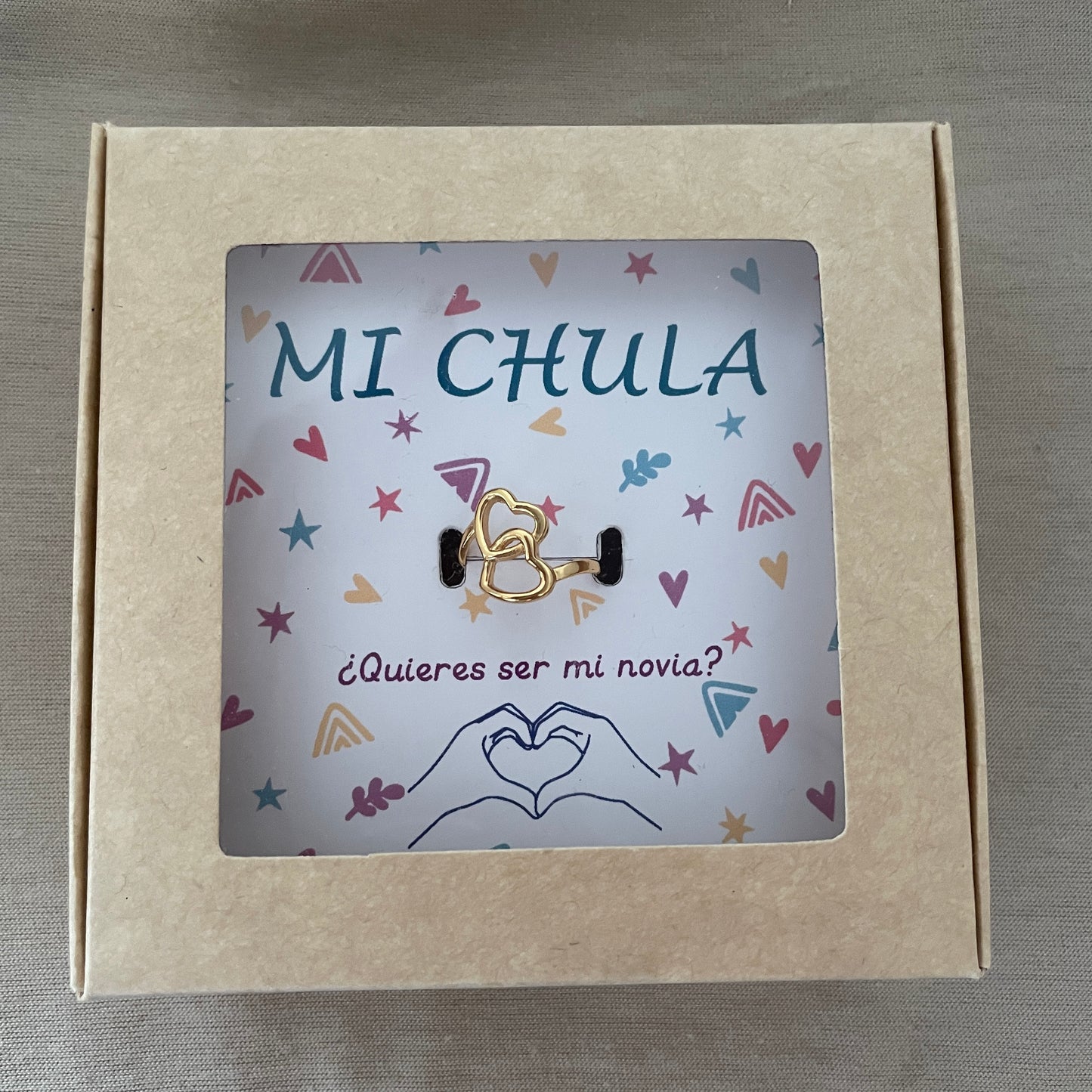 Caja declaración