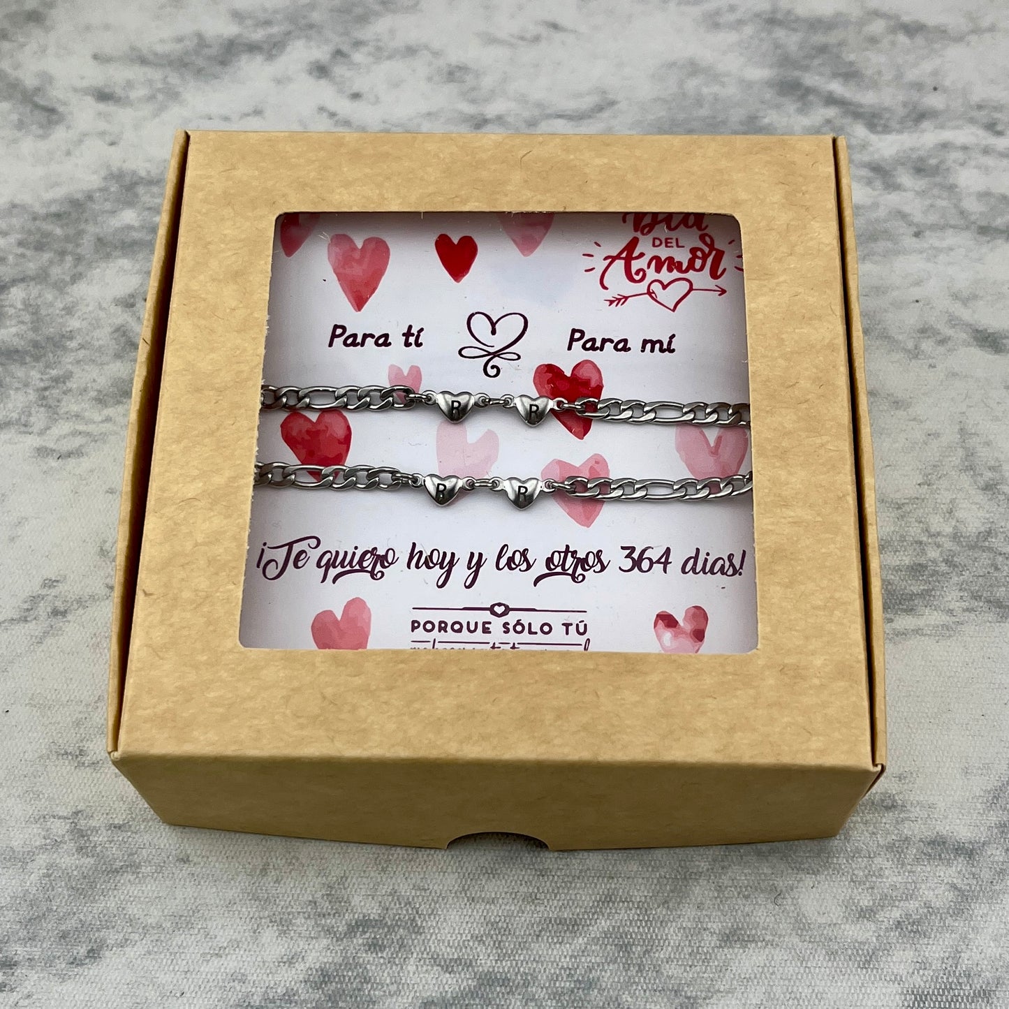 Caja de regalo san Valentín