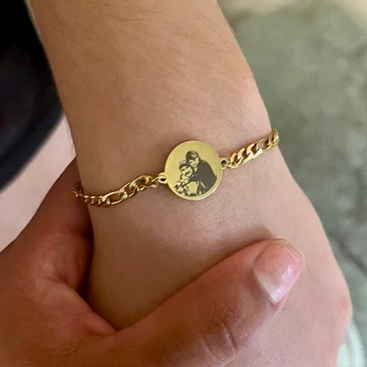 Pulsera de círculo con foto