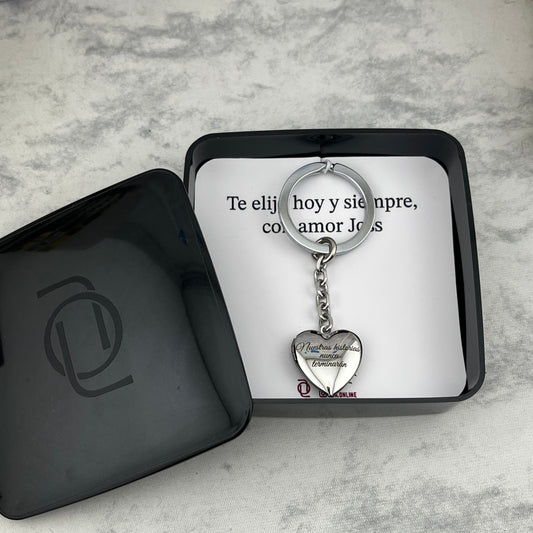 Caja de regalo acrílico con frases