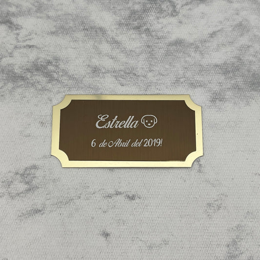 Placa para urna