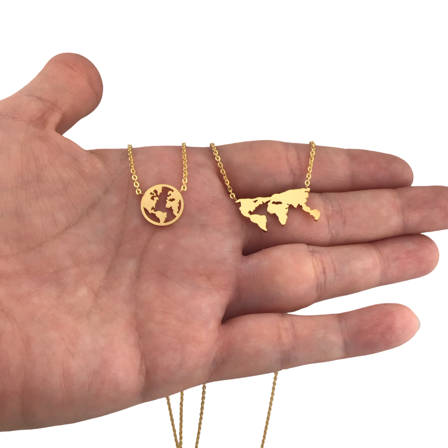 Collares delicados de mundo