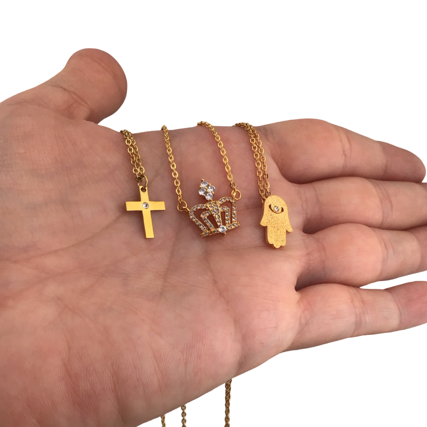 Collares delicados con zirconias