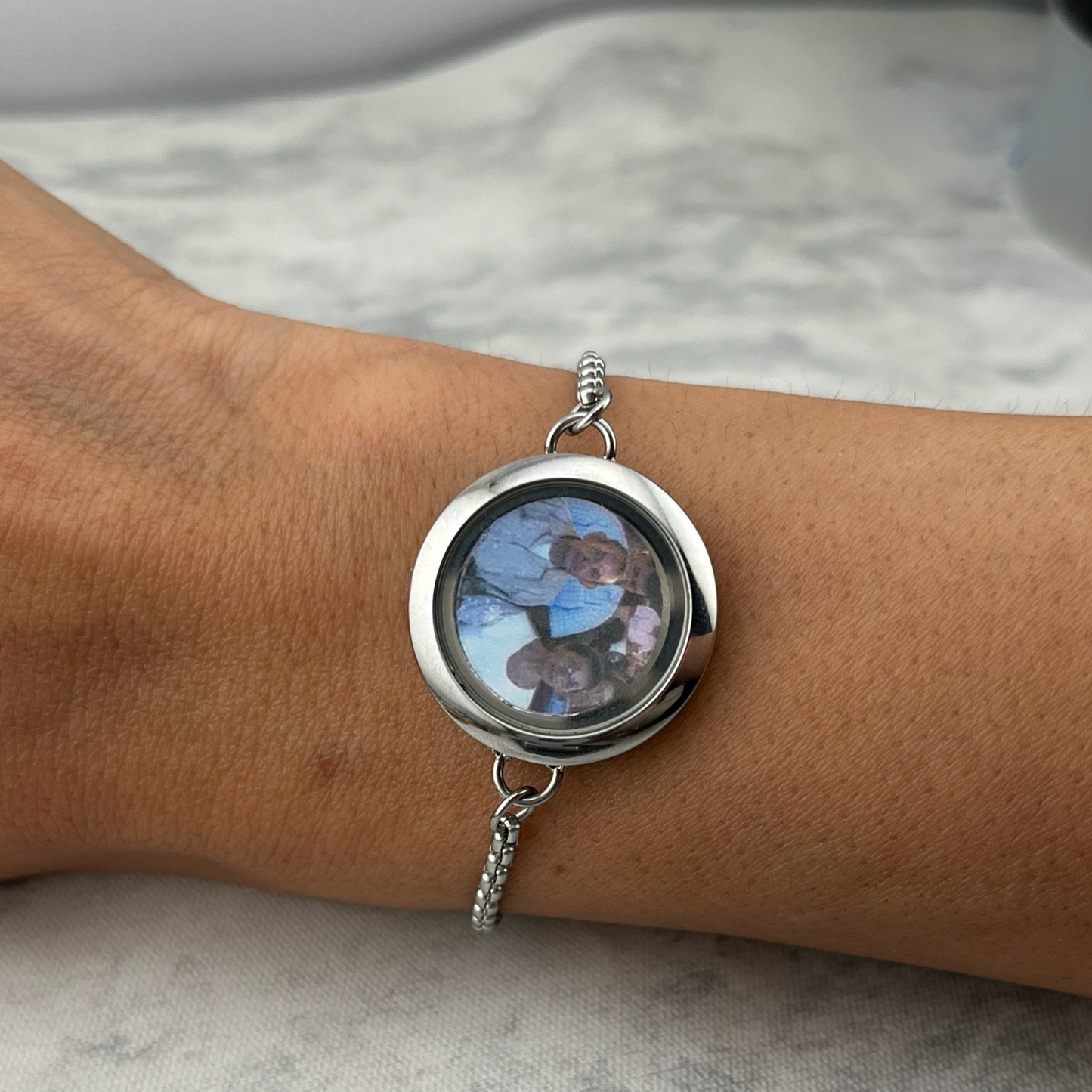 Pulsera ventana con foto