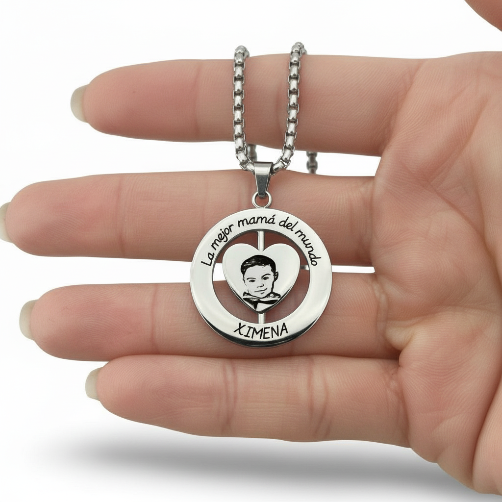 Collar movil con foto