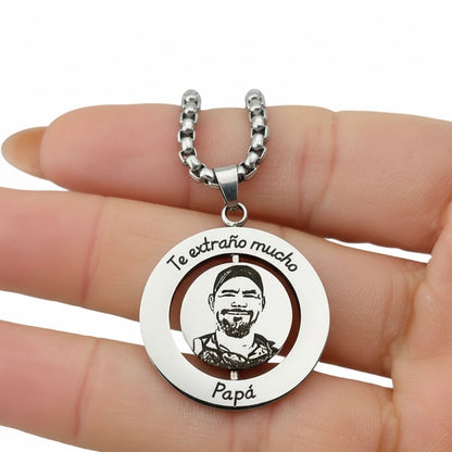 Collar movil con foto