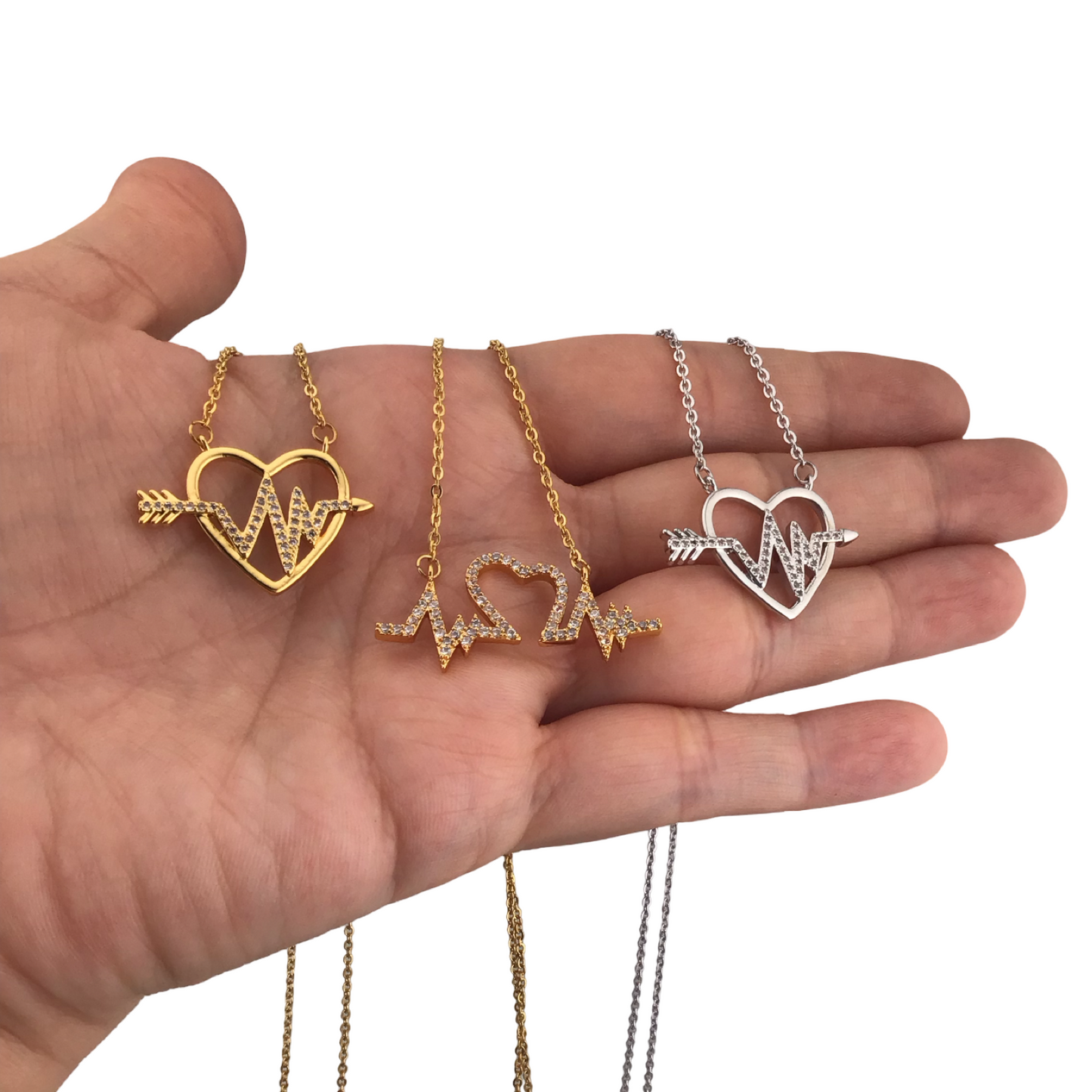 Collares delicados con zirconias