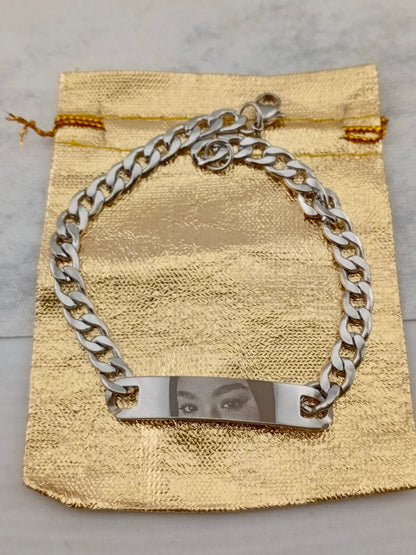 Pulsera esencial foto y fecha