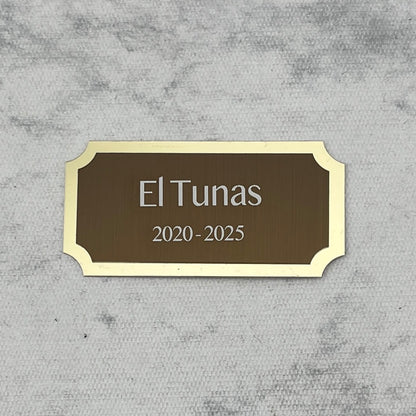 Placa para urna