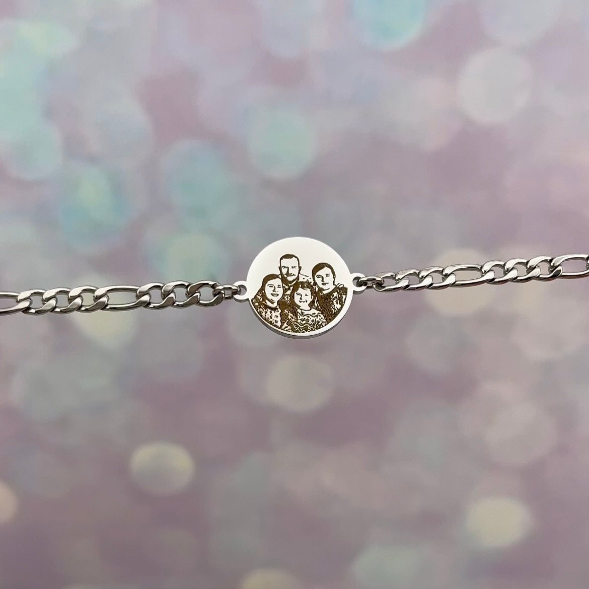 Pulsera de círculo con foto