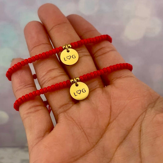 Pulseras de parejas de acero inoxidable de shakira