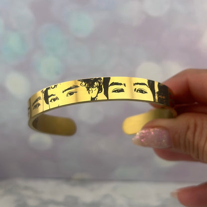 Brazalete rígido con fotos