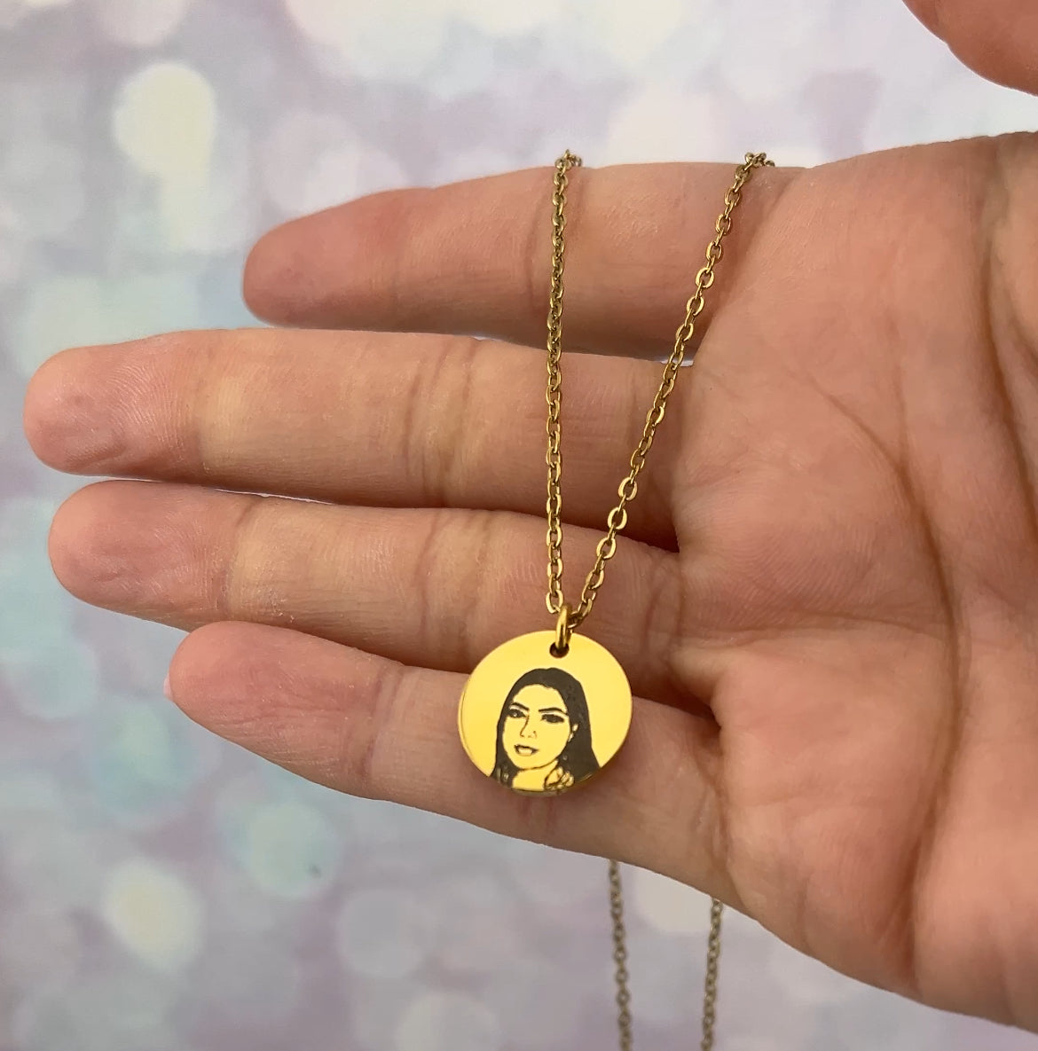 Collar delicado foto