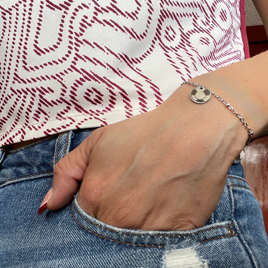Pulsera con dije de balón