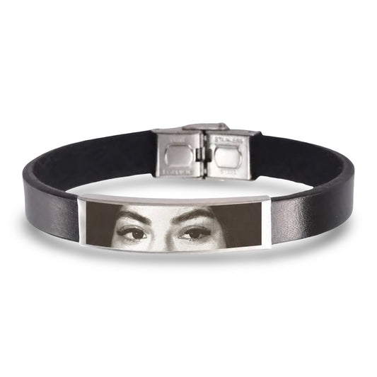 Pulsera barra con amarre