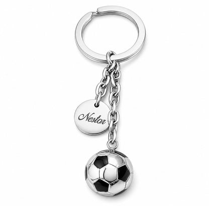 Llavero balón fútbol