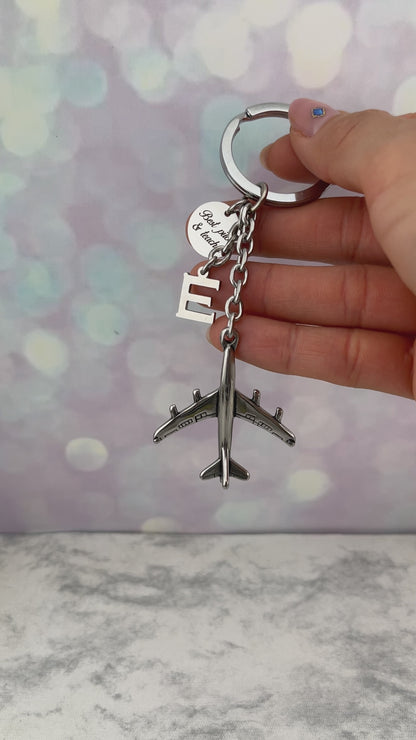 Llavero personalizado avión