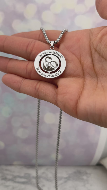 Collar movil con foto