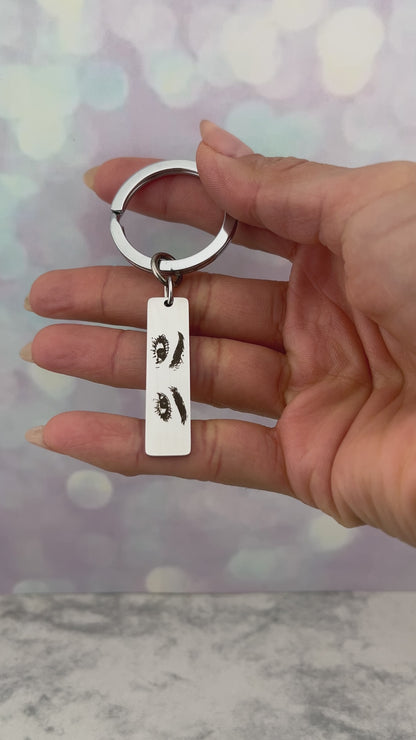 Llavero barra con foto